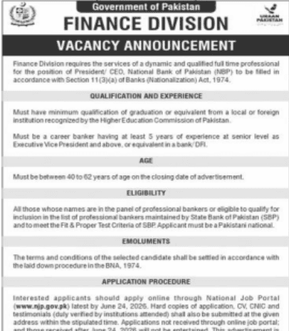 Job Advertisement
