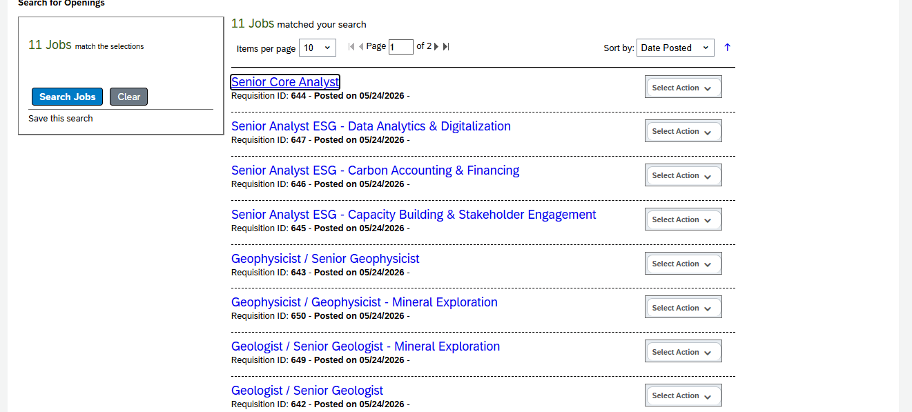 Job Advertisement