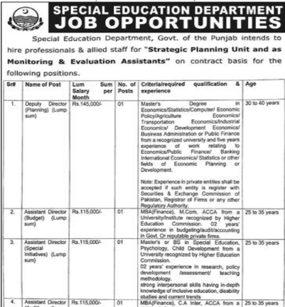Job Advertisement